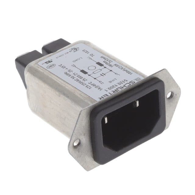 5120.1300.1 PWR ENT RCPT IEC320-C18 PANEL QC