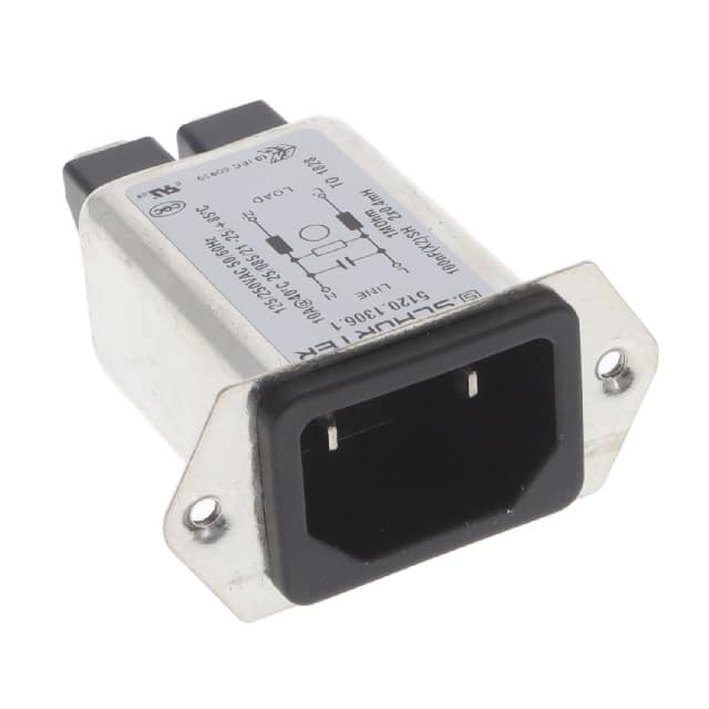 5120.1306.1 PWR ENT RCPT IEC320-C18 PANEL QC
