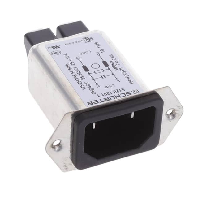 5120.1301.1 PWR ENT RCPT IEC320-C18 PANEL QC