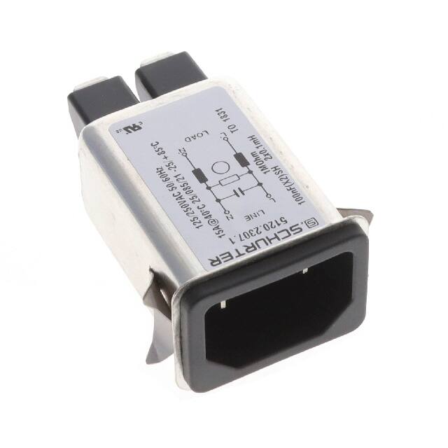 5120.2307.1 PWR ENT RCPT IEC320-C18 PANEL QC