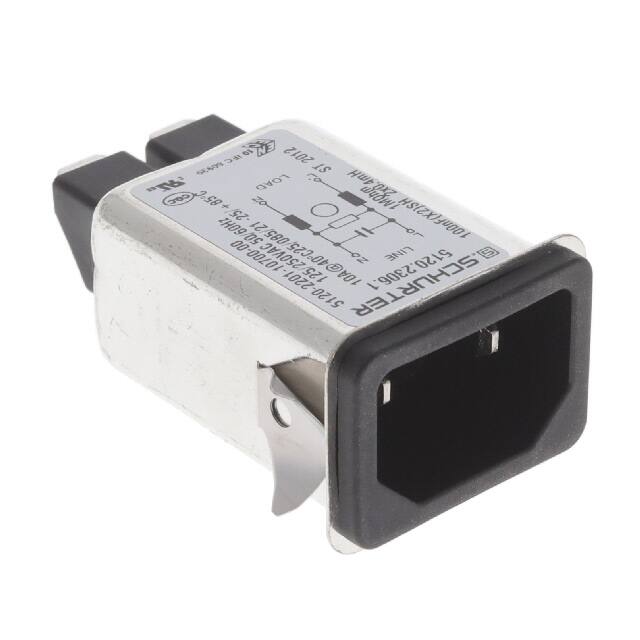 5120.2306.1 PWR ENT RCPT IEC320-C18 PANEL QC