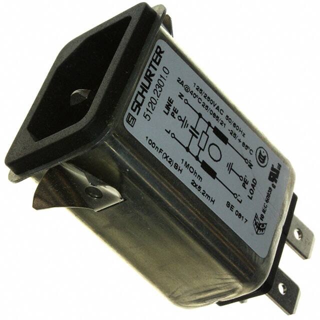 5120.2301.0 PWR ENT RCPT IEC320-C14 PANEL QC