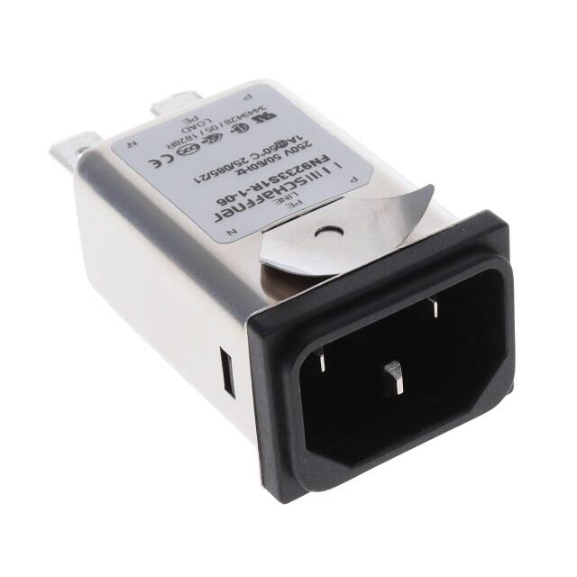 FN9233S1R-1-06 PWR ENT RCPT IEC320-C14 PANEL QC