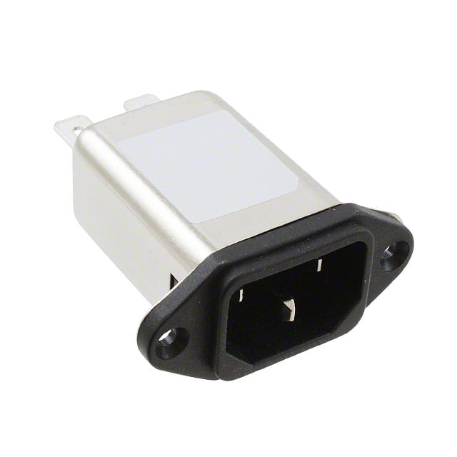 FN9233R-8-06 PWR ENT RCPT IEC320-C14 PANEL QC