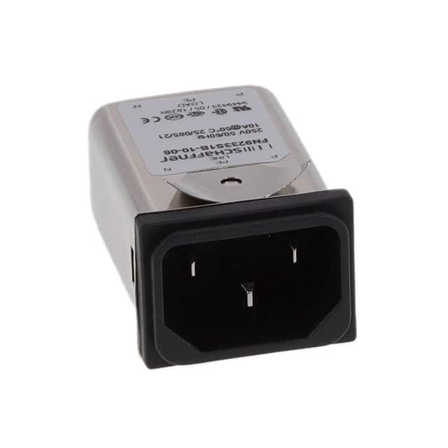 FN9233S1B-10-06 PWR ENT RCPT IEC320-C14 PANEL QC