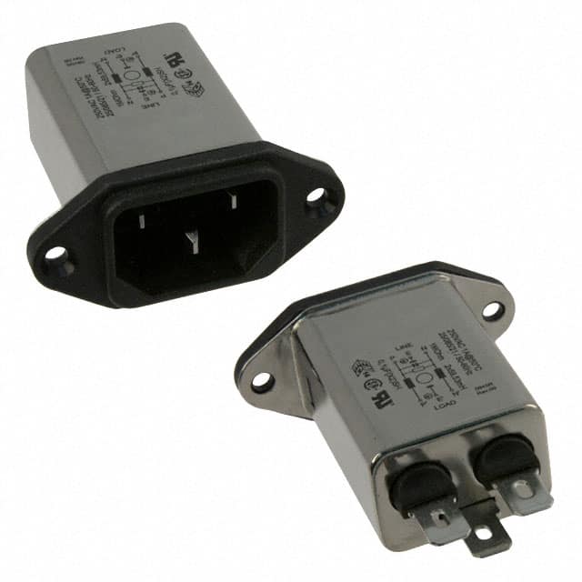 FN9244B-1-06 PWR ENT RCPT IEC320-C14 PANEL QC
