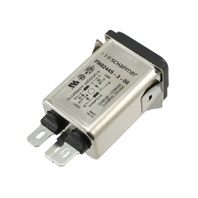 FN9244S-3-06 PWR ENT RCPT IEC320-C14 PANEL QC