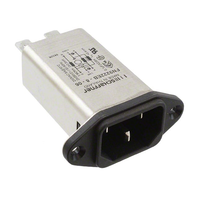 FN9222EB-8-06 PWR ENT RCPT IEC320-C14 PANEL QC