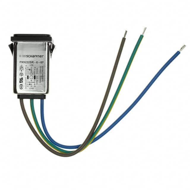FN9222SR-6-07 PWR ENT RCPT IEC320-C14 PNL WIRE
