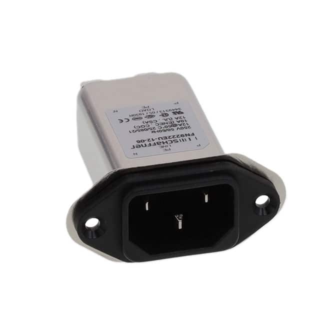 FN9222EU-12-06 PWR ENT RCPT IEC320-C14 PANEL QC