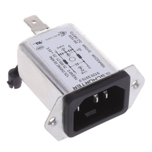 5120.5070.0 PWR ENT RCPT IEC320-C14 PNL SLDR