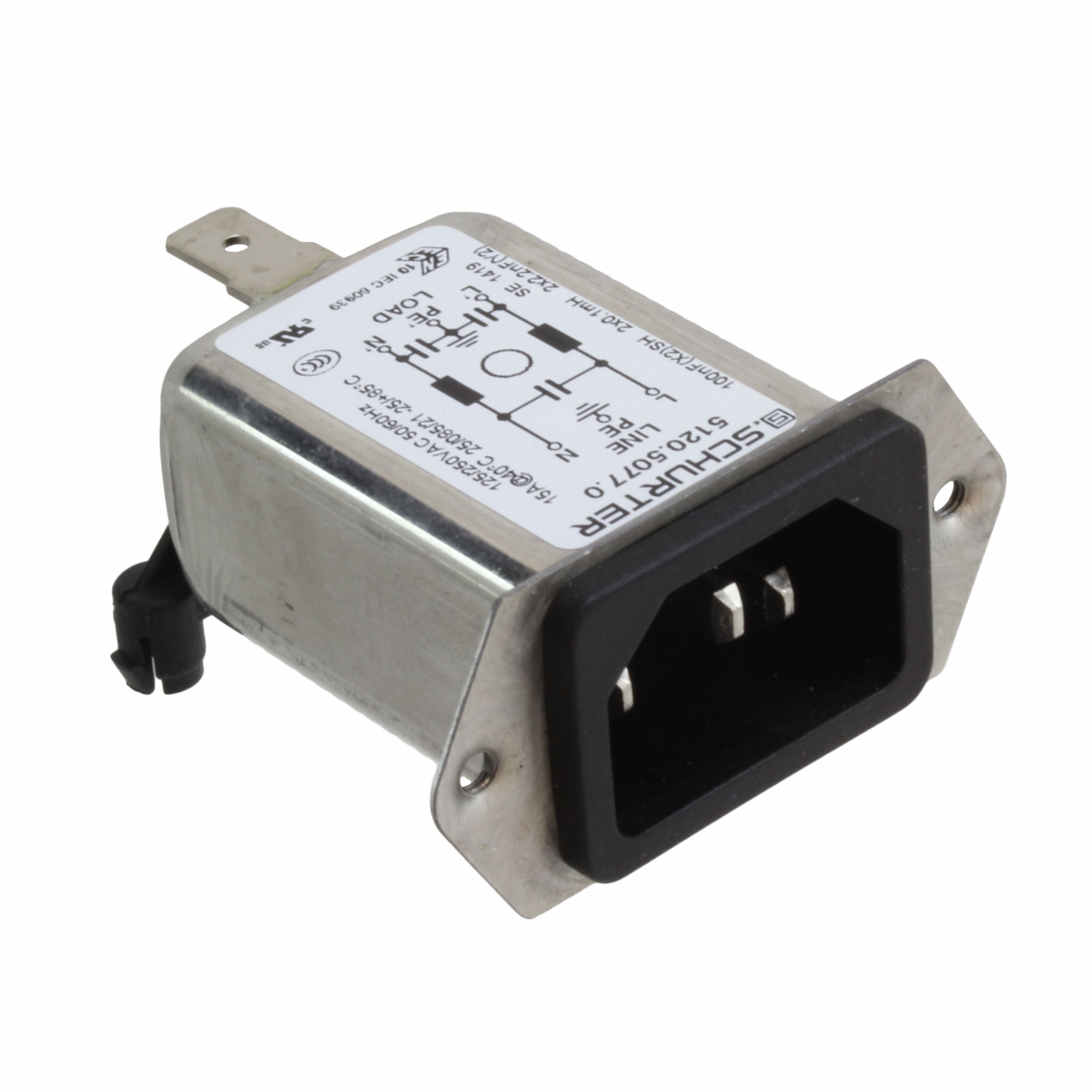 5120.5077.0 PWR ENT RCPT IEC320-C14 PNL SLDR