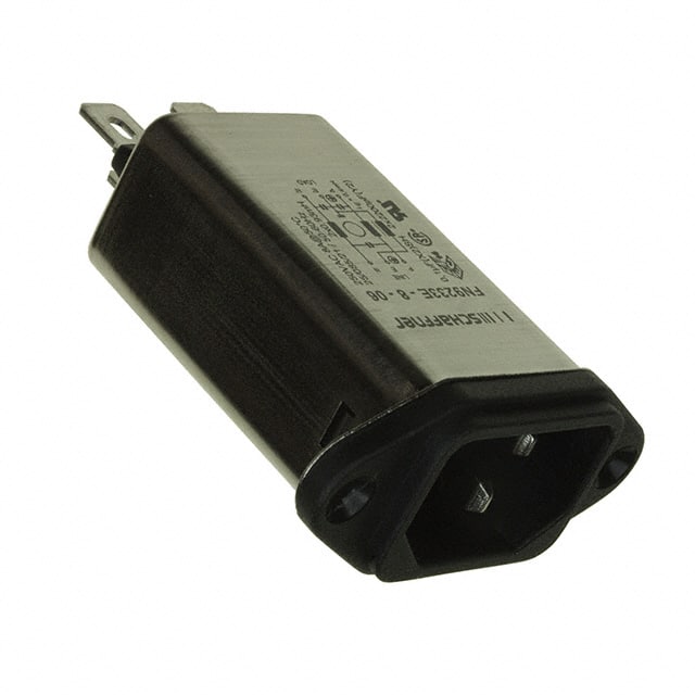 FN9233E-8-06 PWR ENT RCPT IEC320-C14 PANEL QC