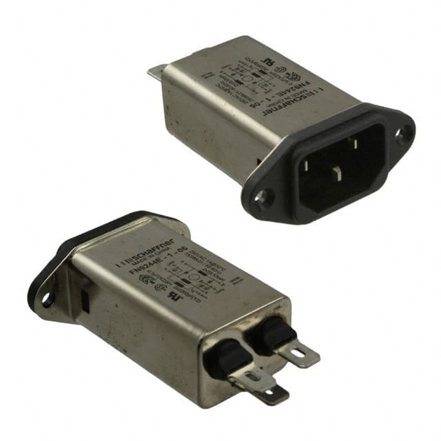FN9244E-1-06 PWR ENT RCPT IEC320-C14 PANEL QC