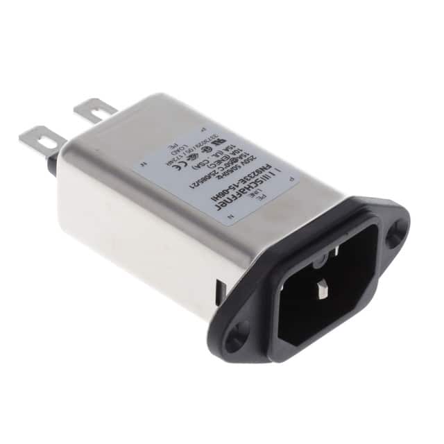 FN9233E-15-06HI PWR ENT RCPT IEC320-C16 PANEL QC