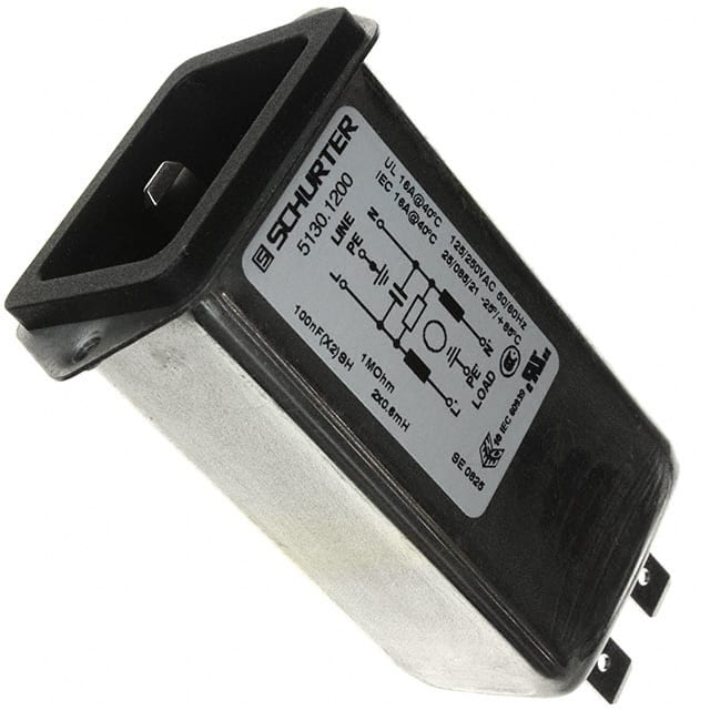 5130.1200 PWR ENT RCPT IEC320-C20 PANEL QC