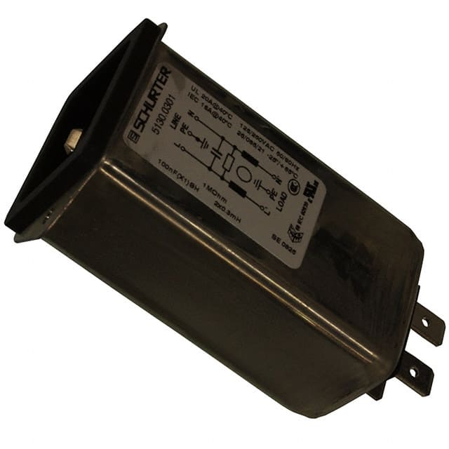 5130.0301 PWR ENT RCPT IEC320-C20 PANEL QC
