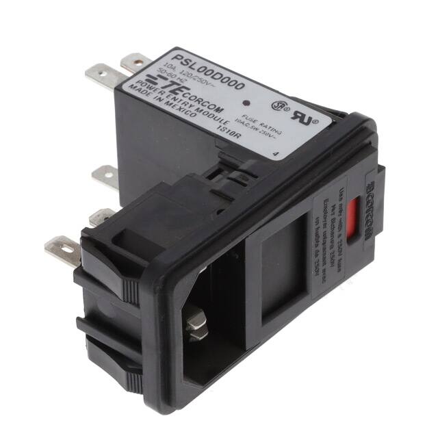 9-6609962-3 PWR ENT MOD RCPT IEC320-C14 PNL
