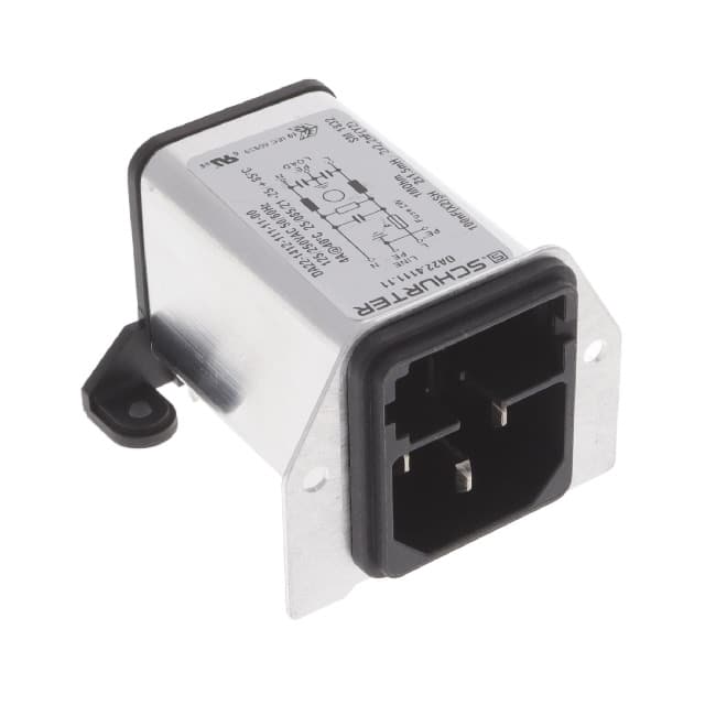 DA22.4111.11 PWR ENT MOD RCPT IEC320-C14 PNL