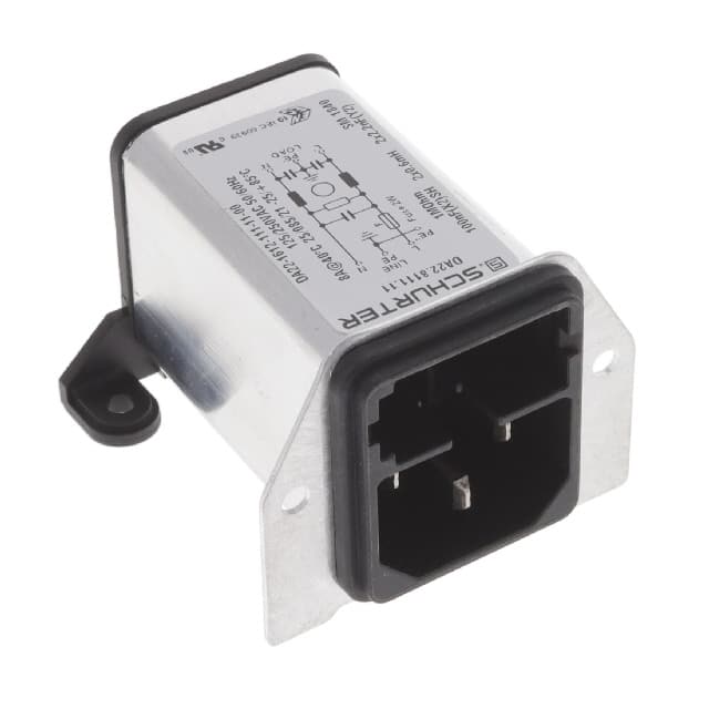 DA22.8111.11 PWR ENT MOD RCPT IEC320-C14 PNL