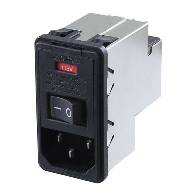 1-6609963-0 PWR ENT MOD RCPT IEC320-C14 PNL