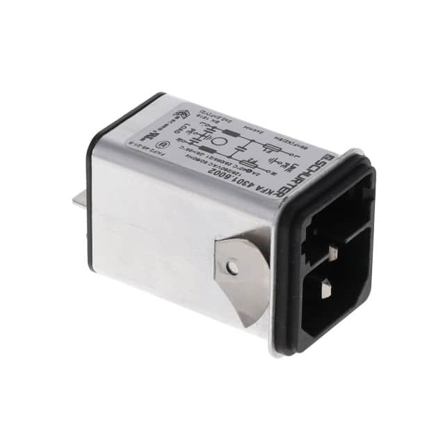 4301.6002 PWR ENT MOD RCPT IEC320-C14 PNL