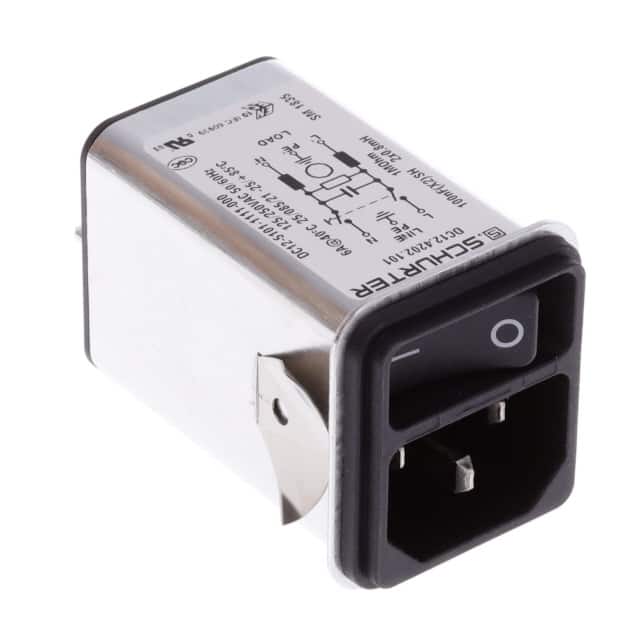 DC12.4202.101 PWR ENT MOD RCPT IEC320-C14 PNL