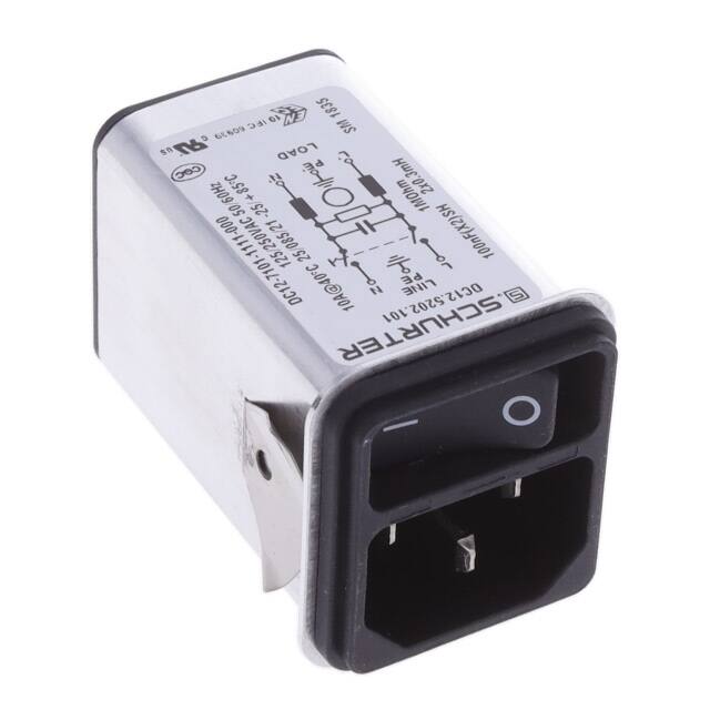 DC12.5202.101 PWR ENT MOD RCPT IEC320-C14 PNL