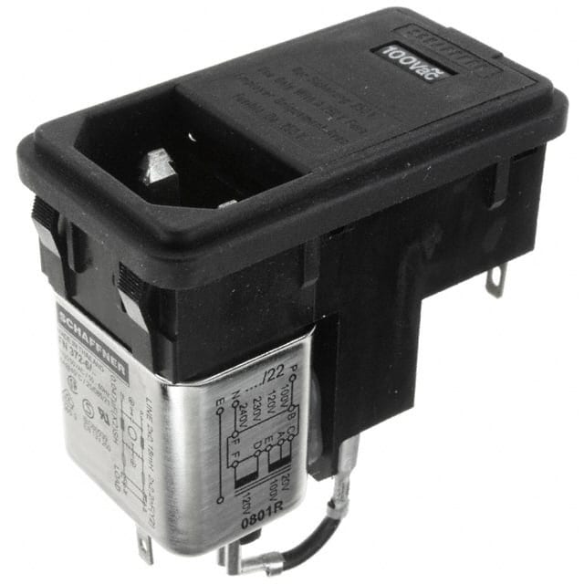 FN372-6-22 PWR ENT MOD RCPT IEC320-C14 PNL