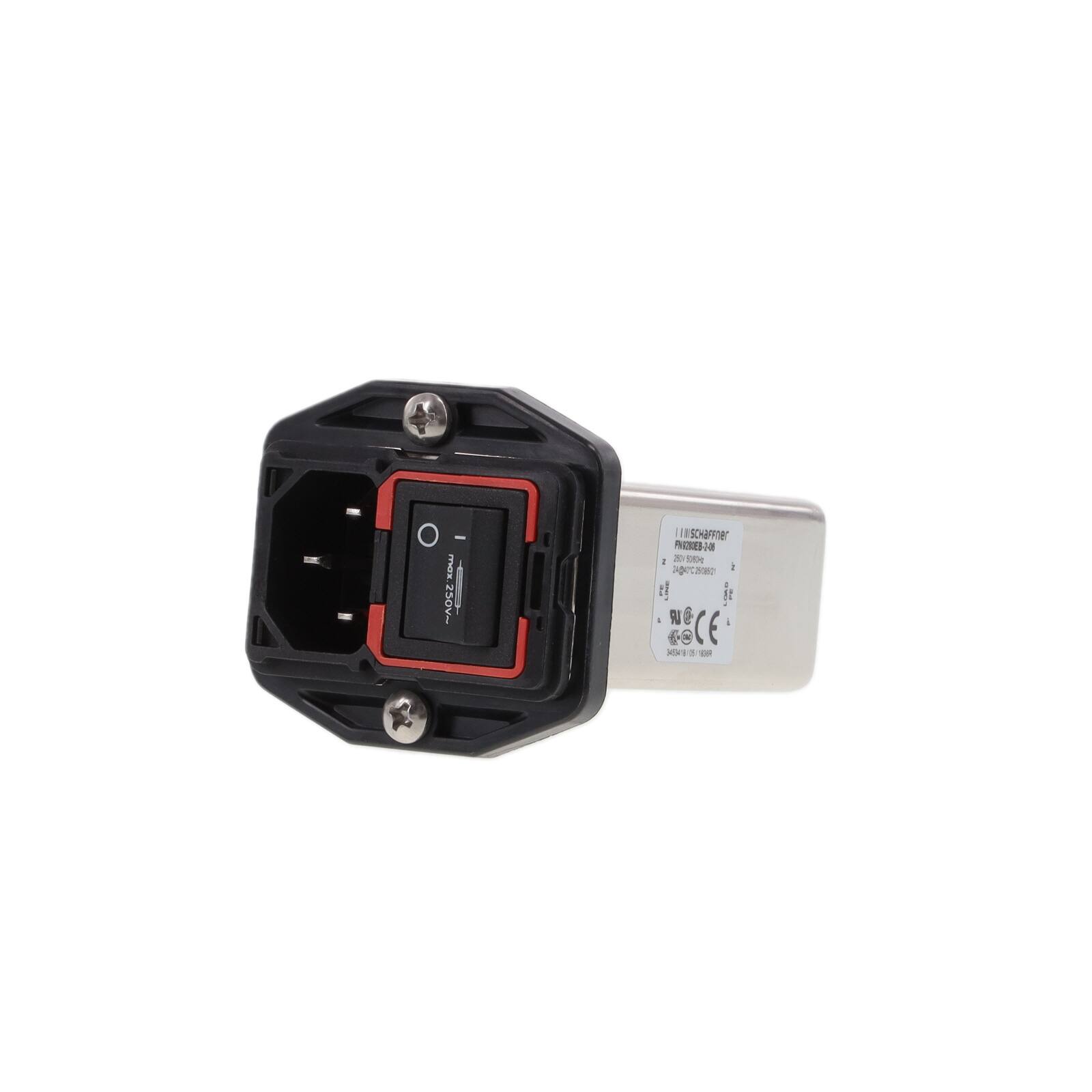 FN9280EB-2-06 PWR ENT MOD RCPT IEC320-C14 PNL