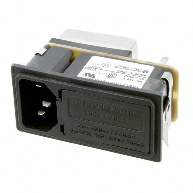 2-6609129-2 PWR ENT MOD RCPT IEC320-C14 PNL
