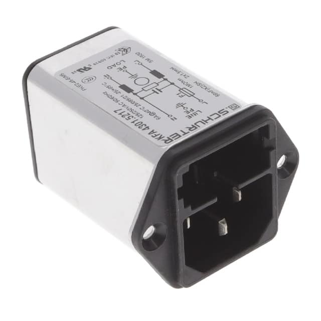 4301.5217 PWR ENT MOD RCPT IEC320-C14 PNL