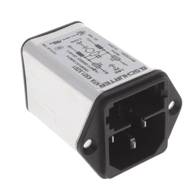 4301.5201 PWR ENT MOD RCPT IEC320-C14 PNL