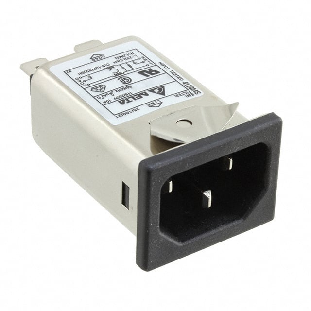 10GENG3EM-R PWR ENT RCPT IEC320-C14 PANEL QC