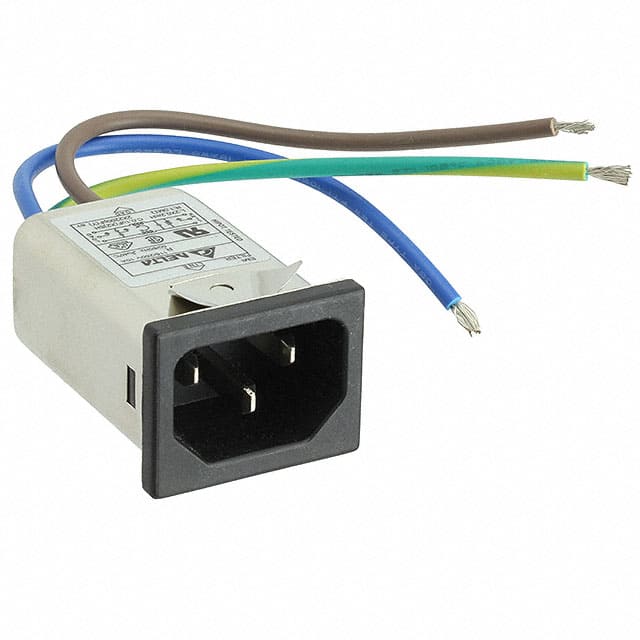 10GENW3E-R PWR ENT RCPT IEC320-C14 PNL WIRE