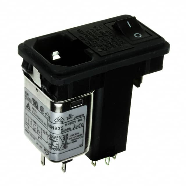 10NB3S PWR ENT MOD RCPT IEC320-C14 PNL