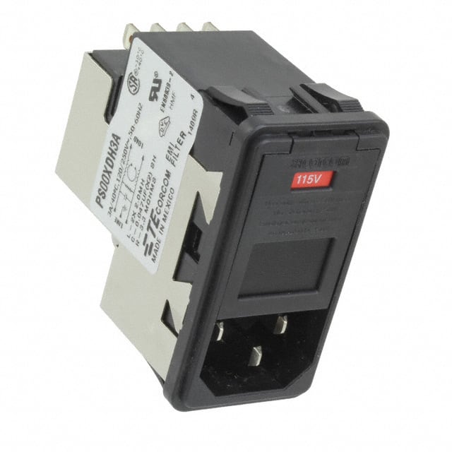 PS00XDH3A PWR ENT MOD RCPT IEC320-C14 PNL