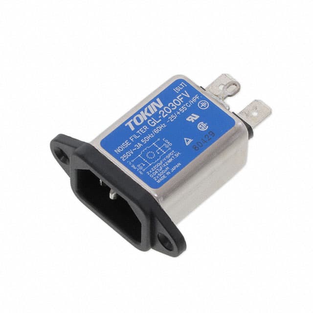 GL-2030FV-30 EMI-RFI FILTERS 250V 3A 300MOHMS
