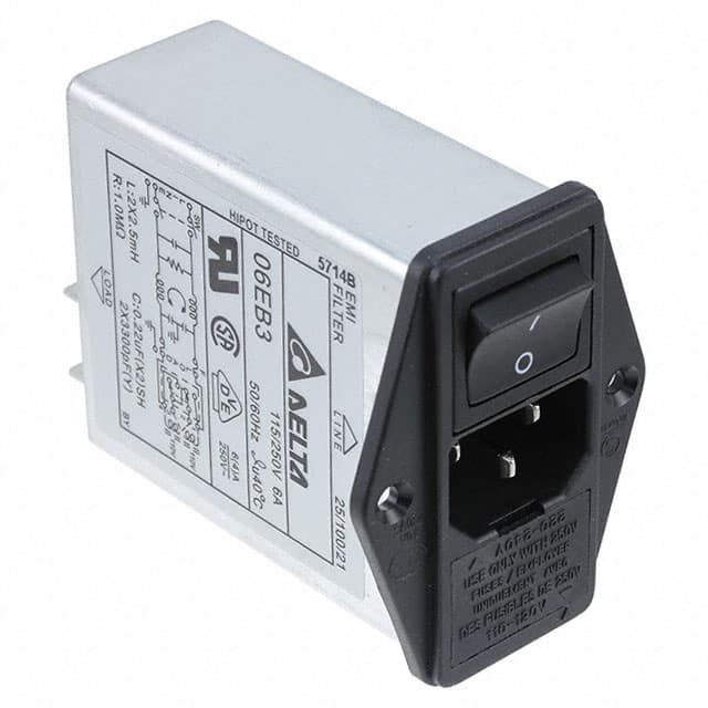 06EB3 PWR ENT MOD RCPT IEC320-C14 PNL