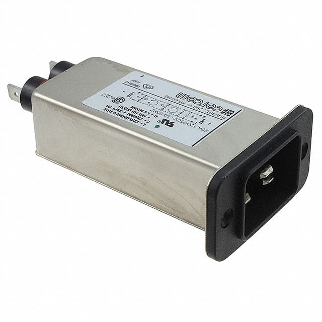 6609007-8 PWR ENT RCPT IEC320-C20 PANEL QC