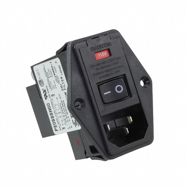 PE0SSSH60 PWR ENT MOD RCPT IEC320-C14 PNL