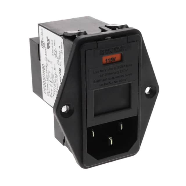 8-6609929-5 PWR ENT MOD RCPT IEC320-C14 PNL