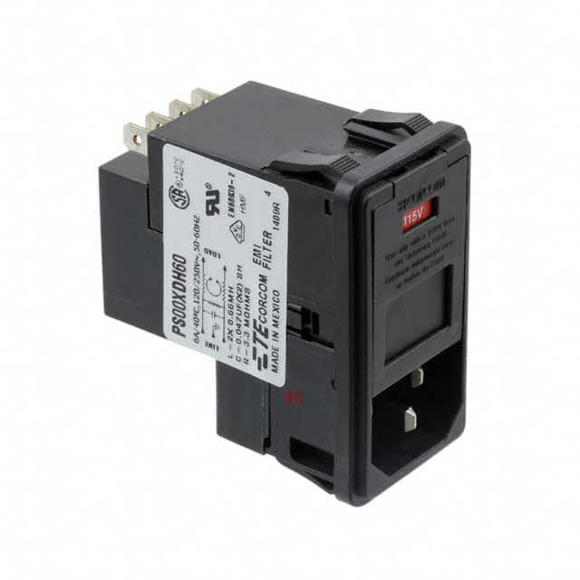 3-6609106-8 PWR ENT MOD RCPT IEC320-C14 PNL