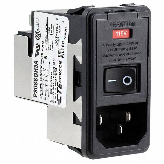 PS0SSDH3A PWR ENT MOD RCPT IEC320-C14 PNL