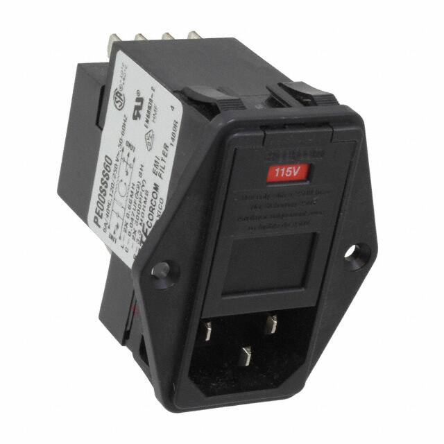 PE00SSS60 PWR ENT MOD RCPT IEC320-C14 PNL