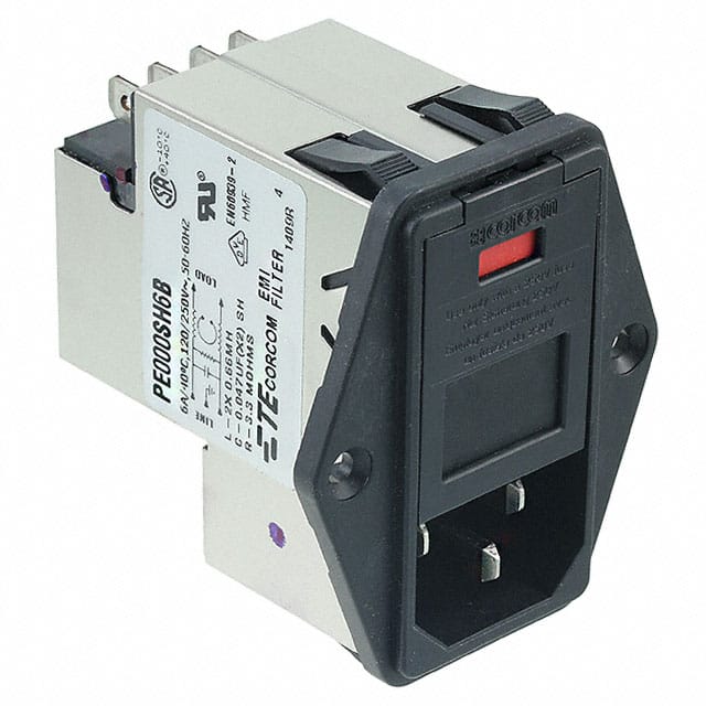 9-6609930-5 PWR ENT MOD RCPT IEC320-C14 PNL