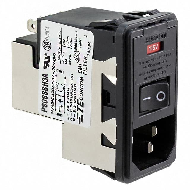 PS0SSSH3A PWR ENT MOD RCPT IEC320-C14 PNL