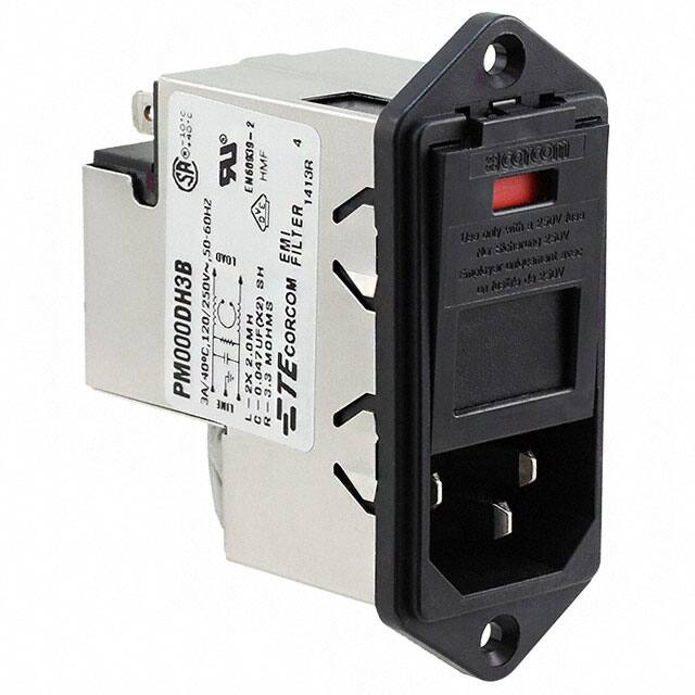 1-6609942-4 PWR ENT MOD RCPT IEC320-C14 PNL