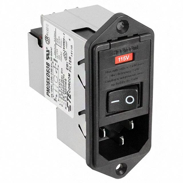 3-6609940-6 PWR ENT MOD RCPT IEC320-C14 PNL