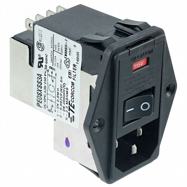 1-6609104-2 PWR ENT MOD RCPT IEC320-C14 PNL